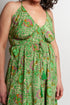 Bodenlanges Alinienkleid Delia
